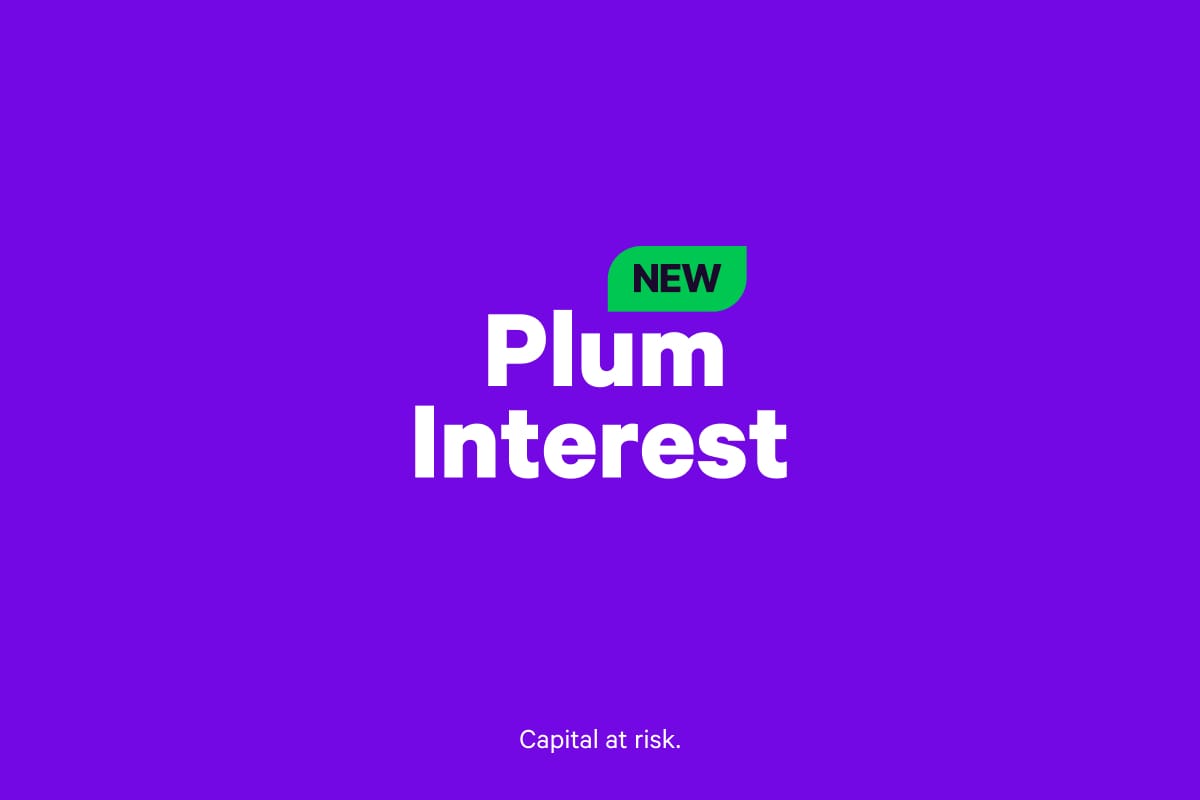New: earn a return of up to 5.12%* VAR with Plum Interest