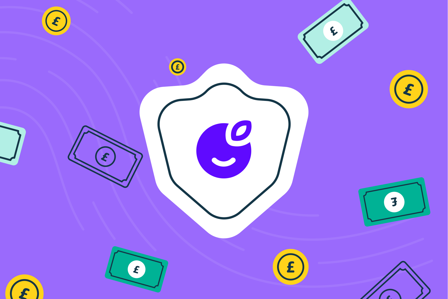 How is money protected with Plum?
