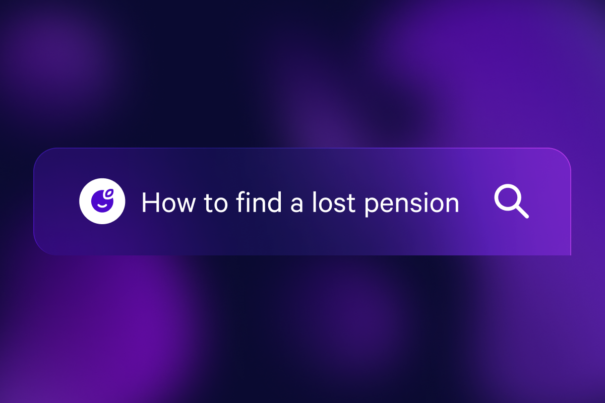 How to find a lost pension