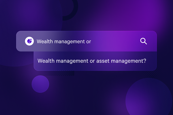 The differences between wealth management and asset management