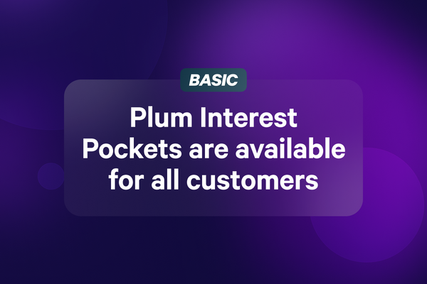 Plum Interest Pockets are now available for all