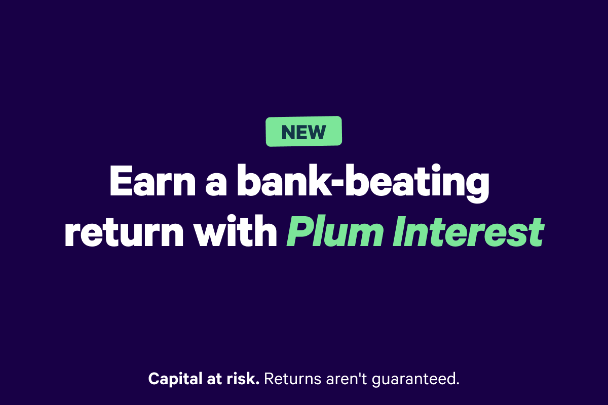 New: earn a bank-beating return of up to 5.15%* VAR with Plum Interest
